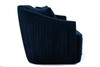 Palomar Modern Blue Velvet & Brass Sofa / VGVCS1811-BLU-SOFA