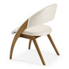 Lucas Mid-Century Cream & Walnut Dining Chair / VGCSCH-16029-CRM