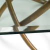 Mason Modern Glass & Walnut Dining Table / VGCSDT-16092