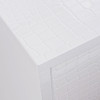 Victoria - Modern White Crocodile Dresser / VGUNAW421-159-CROC