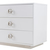 Victoria - Modern White Crocodile Dresser / VGUNAW421-159-CROC