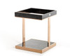 Padua Modern Small Champagne & Rosegold End Table / VGUNCK810-50