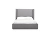 Eastern King Modrest Byrne - Modern Grey Fabric Bed / VGEVVG713-C-07-EK