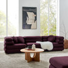 Jubilee 3-Piece Modular Performance Velvet Sectional Sofa by Modway / EEI-7003