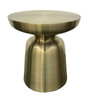 Peter - Glam Gold End Table / VGGMET-1432A
