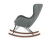 Ikard - Modern Grey Sheep Rocking Chair / VGDWJ1831-GRY