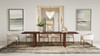 Livia - Modern Wenge & Gold Stainless Steel Dining Table / VGBBMI2005T-WGE-DT