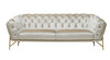 Stella - Transitional Beige Velvet Sofa / VGCA2020-BEIGE-S