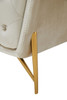 Stella - Transitional Beige Velvet Chair / VGCA2020-BEIGE-CH