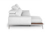 Villeneuve - Modern White Italian Left Facing Sectional Sofa / VGNTVILLENEUVE-WHTX-LAF-SECT