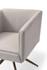 Riaglow - Contemporary Light Grey Fabric Dining Chair / VGVCB8522-LTGRY-DC