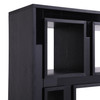 Suffolk - Contemporary Black Ash Bookcase / VGVCBF-003-7