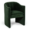 Danube - Modern Jade Green Fabric Dining Chair / VGEUMC-9704CH-A-GRN