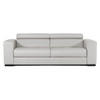 Icon - Modern Italian Grey Leather Sofa Bed / VGCCICON-GREY-9
