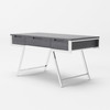 Dessart - Modern Elm Grey Office Desk / VGBBMQ1305-GRY-DESK