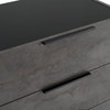 Ferrara - Modern Volcano Oxide Grey Dresser / VGACFERRARA-DRS