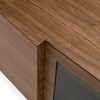 Glencoe - Modern Walnut & Grey Glass Buffet / VGBBMK2005SB-BUFF