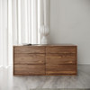 Amberlie - Modern Walnut Dresser / VGMABR-96-WAL-DRS