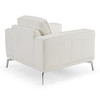 Soho - Contemporary Italian White Leather Armchair / VGDTSOHO-WHT-CH