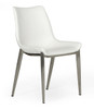 Frasier - Modern White Eco-Leather Dining Chair (Set of 2) / VGHR3505-WHT