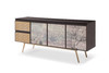 Phelan - Modern Smoked Ash & Brass Buffet / VGVCG2020-BUF