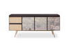 Phelan - Modern Smoked Ash & Brass Buffet / VGVCG2020-BUF
