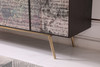 Phelan - Modern Smoked Ash & Brass Buffet / VGVCG2020-BUF