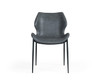 Instone - Industrial Dark Grey Eco-Leather Dining Chair (Set of 2) / VGHR3532-DKGRY-DC