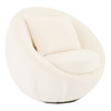 Gypsum - Modern White Swivel Accent Chair / VGMFOC-284-WHT-CH