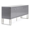 Splendor - Grey High Gloss Slatted Buffet / VGVCG20256-GRY-BUF