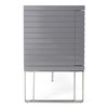 Splendor - Grey High Gloss Slatted Buffet / VGVCG20256-GRY-BUF