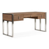 Orcutt - Modern Walnut & Stainless Steel Desk / VGBBMQ2003-DESK