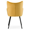 Barrett - Modern Yellow Velvet Dining Chair / VGYFDC1040-YEL-DC
