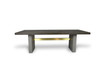 June - Modern Dark Grey & Walnut Dining Table / VGGR639082-WAL-DT
