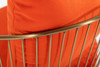 Loveland - Glam Orange Velvet Accent Chair / VGMFOC-2214-CH