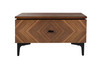 Paula - Mid-Century Walnut Nightstand / VGMABR-103-NS