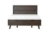 Roger - Eastern King Mid-century Acacia Bed / VGWDROGER-BRN-BED-EK