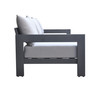 Wake - Modern Charcoal Outdoor Sofa / VGGEMONTALK-GREY-S