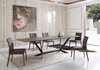 Herzog - Modern Grey Ceramic Dining Table / VGVCT1860-DT
