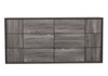 Asus - Italian Modern Elm Grey Dresser / VGACASUS-DRS-GRY-1