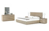 Queen Modrest Samson - Contemporary Grey & Silver Bedroom Set / VGLBHAMI-SET-Q