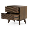 Daisy Mid-Century Dark Acacia Nightstand / VGWDKYOTO-NS