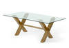 Dandy - Modern Golden & Glass Dining Table / VGGMDT-1305-DT