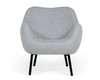 Peyton - Modern Grey Fabric Accent Chair / VGSWSAC336-GRY-CHAIR