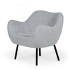 Peyton - Modern Grey Fabric Accent Chair / VGSWSAC336-GRY-CHAIR