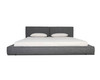 Haven - Queen Modern Grey Fabric Bed / VGBBCH-DW160-A-BED-Q