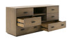 Fantasia - Contemporary Walnut Dresser / VGWDHL-W03-DRS-LTWLT