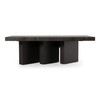 Amsterdam - Modern Grey Volcano & Eucalyptus Oak Dining Table / VGACAMSTERDAM-OAK-DT