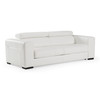 Icon - Modern Italian White Leather Sofa Bed / VGCCICON-WHT-SB