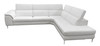 Viola - Italian Contemporary Grey Leather Right Facing Sectional Sofa / VGCCVIOLA-KIM-GRY-RAF-SECT